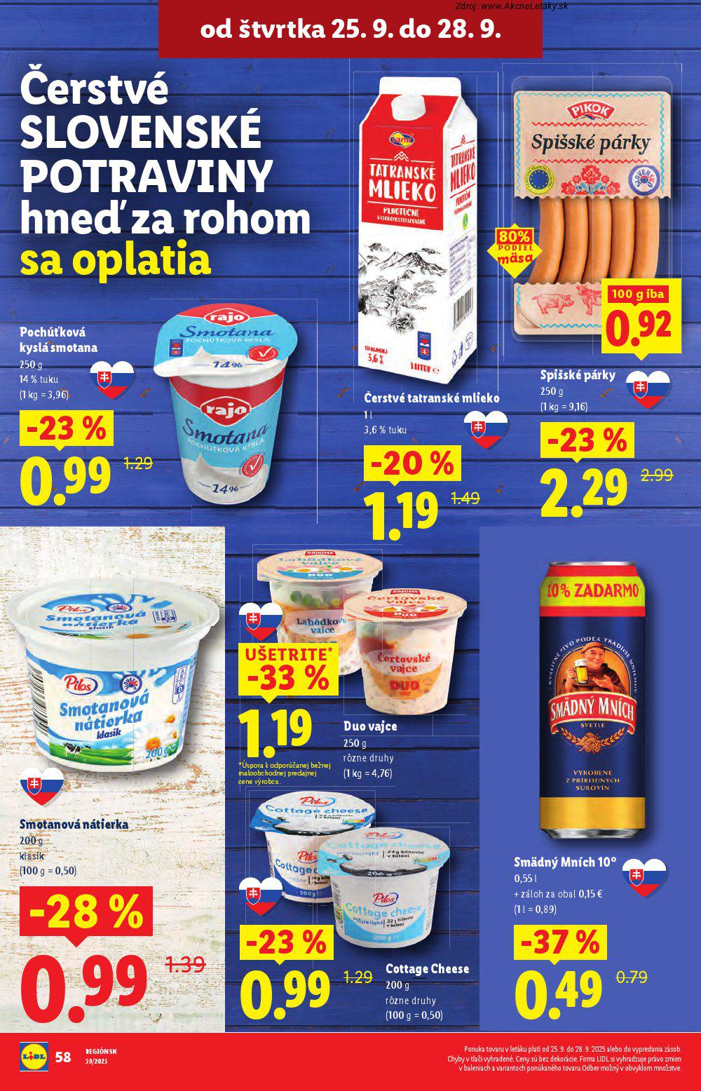 Leták Lidl (22. 9. - 28. 9. 2025) - strana 78 z 99