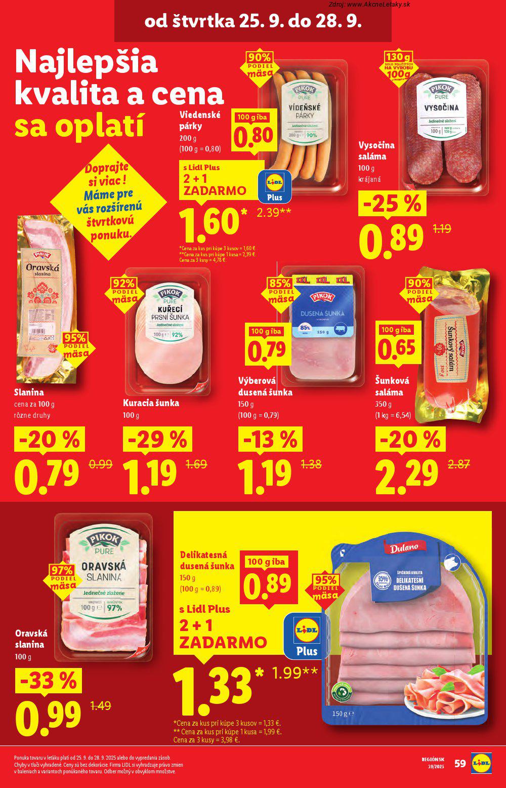 Leták Lidl (22. 9. - 28. 9. 2025) - strana 79 z 99