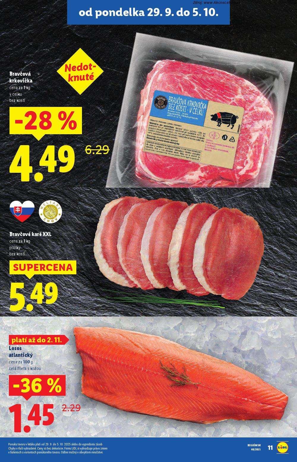 Leták Lidl (29. 9. - 5. 10. 2025) - strana 13 z 95