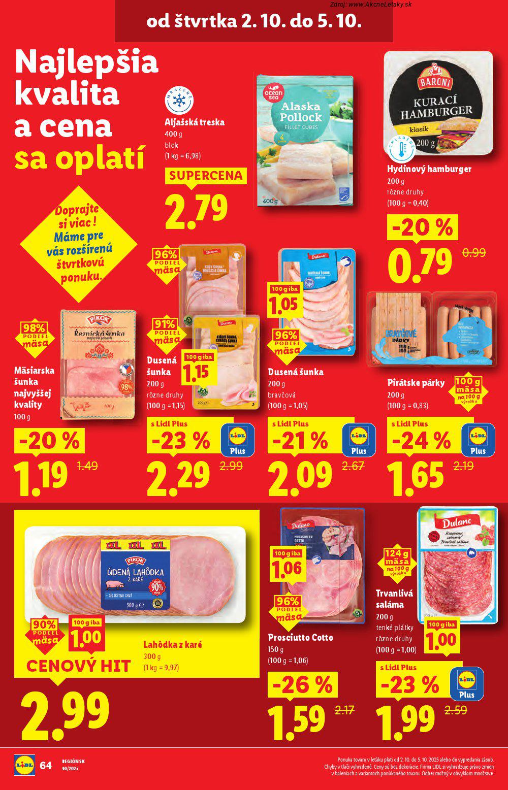 Leták Lidl - strana 70