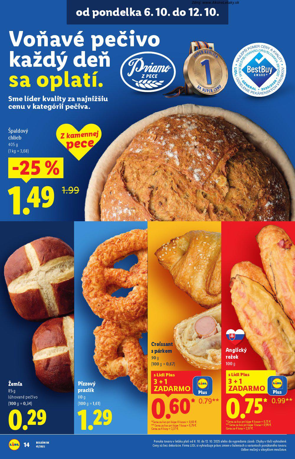 Leták Lidl (6. 10. - 12. 10. 2025) - strana 18 z 108