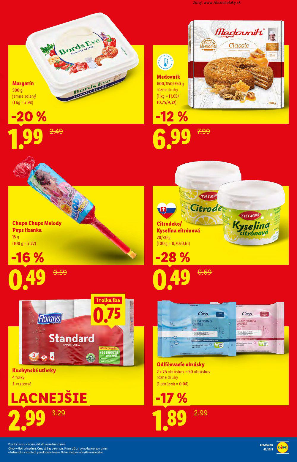 Leták Lidl (6. 10. - 12. 10. 2025) - strana 3 z 108