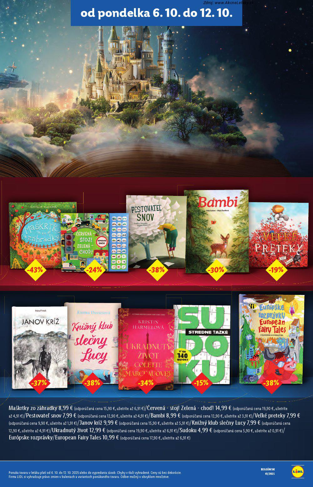 Leták Lidl (6. 10. - 12. 10. 2025) - strana 50 z 108