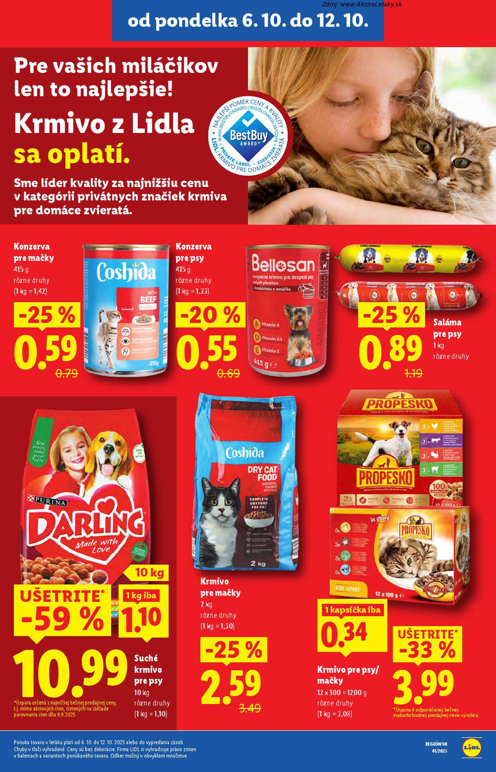Leták Lidl (6. 10. - 12. 10. 2025) - strana 53 z 108