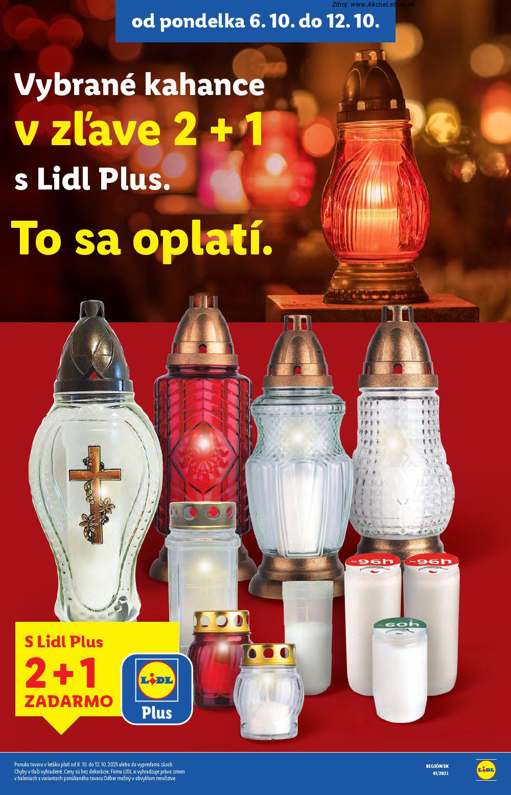 Leták Lidl (6. 10. - 12. 10. 2025) - strana 54 z 108