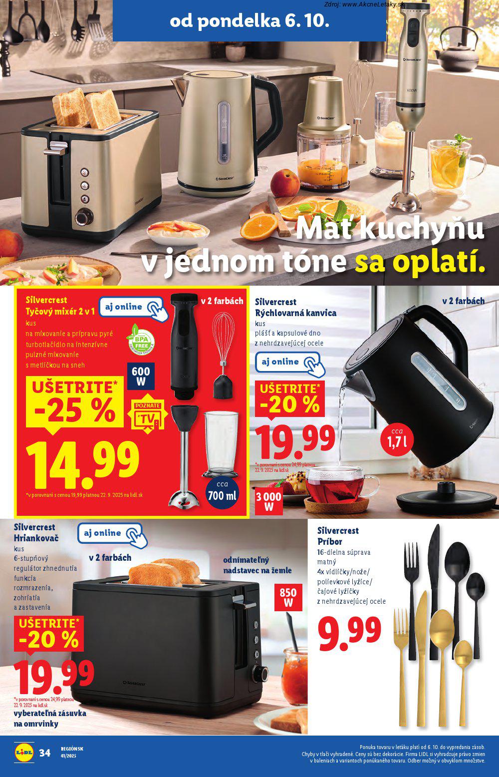 Leták Lidl (6. 10. - 12. 10. 2025) - strana 56 z 108