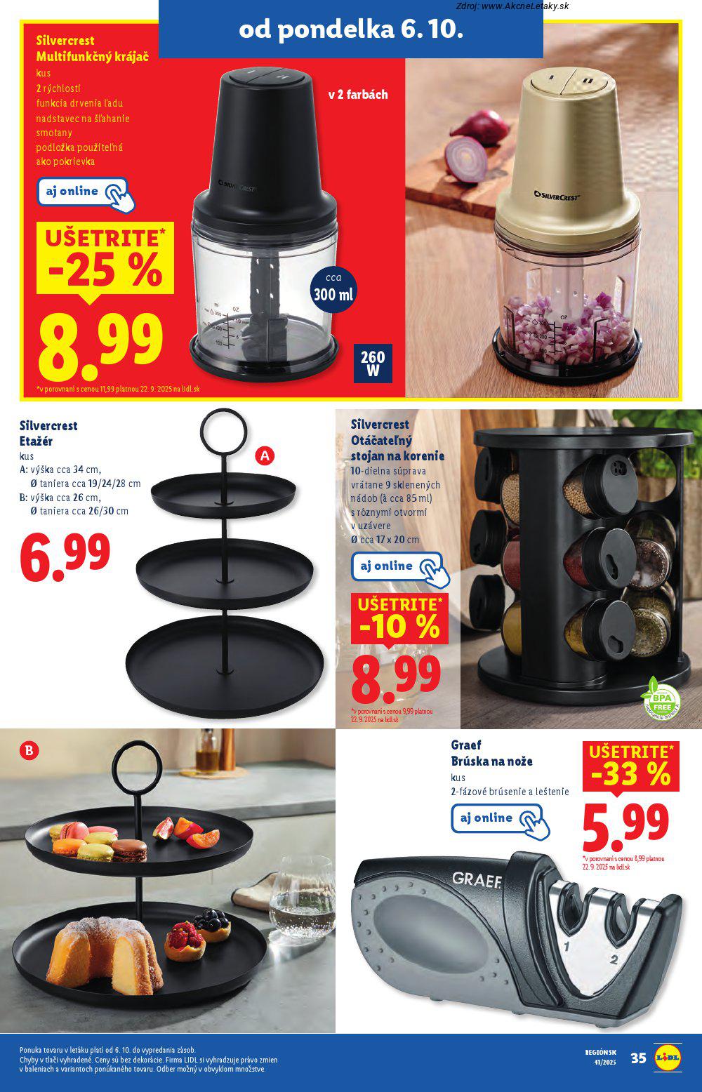 Leták Lidl (6. 10. - 12. 10. 2025) - strana 57 z 108