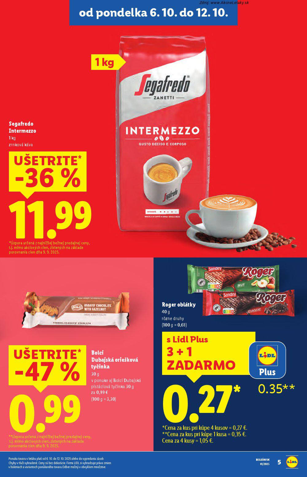 Leták Lidl (6. 10. - 12. 10. 2025) - strana 7 z 108
