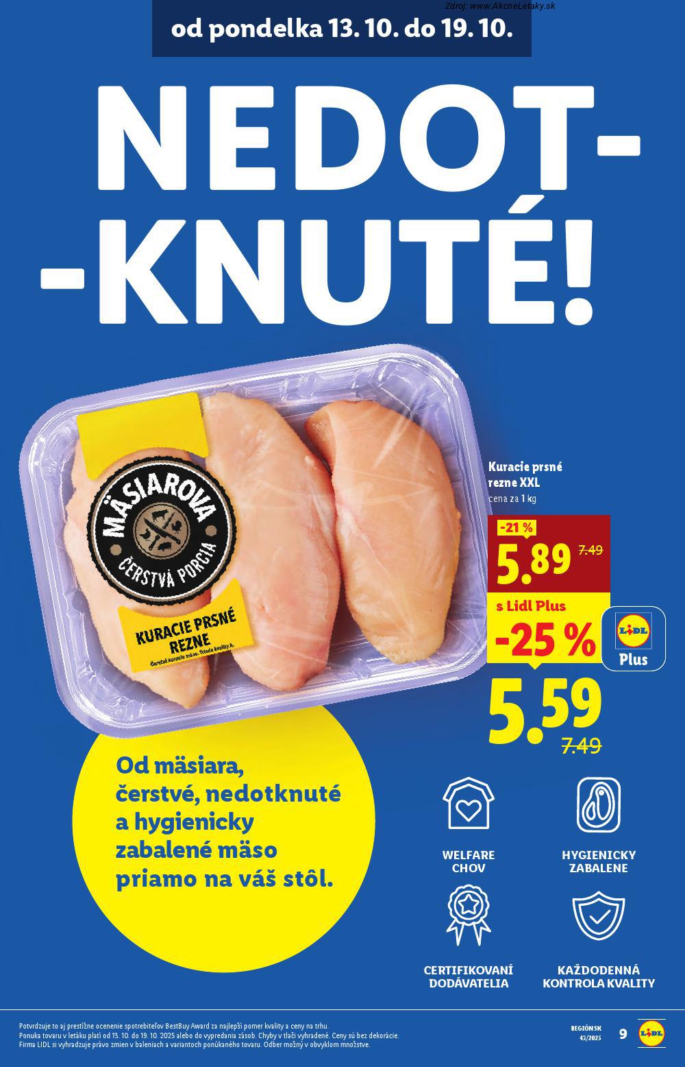 Leták Lidl (13. 10. - 19. 10. 2025) - strana 11 z 110