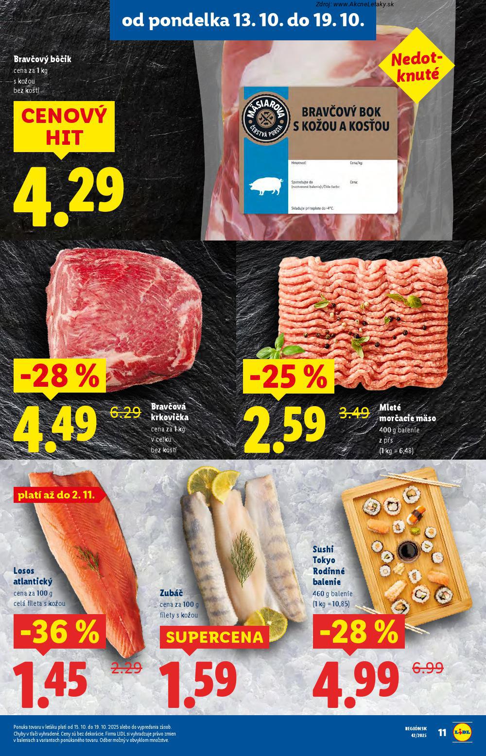 Leták Lidl (13. 10. - 19. 10. 2025) - strana 13 z 110