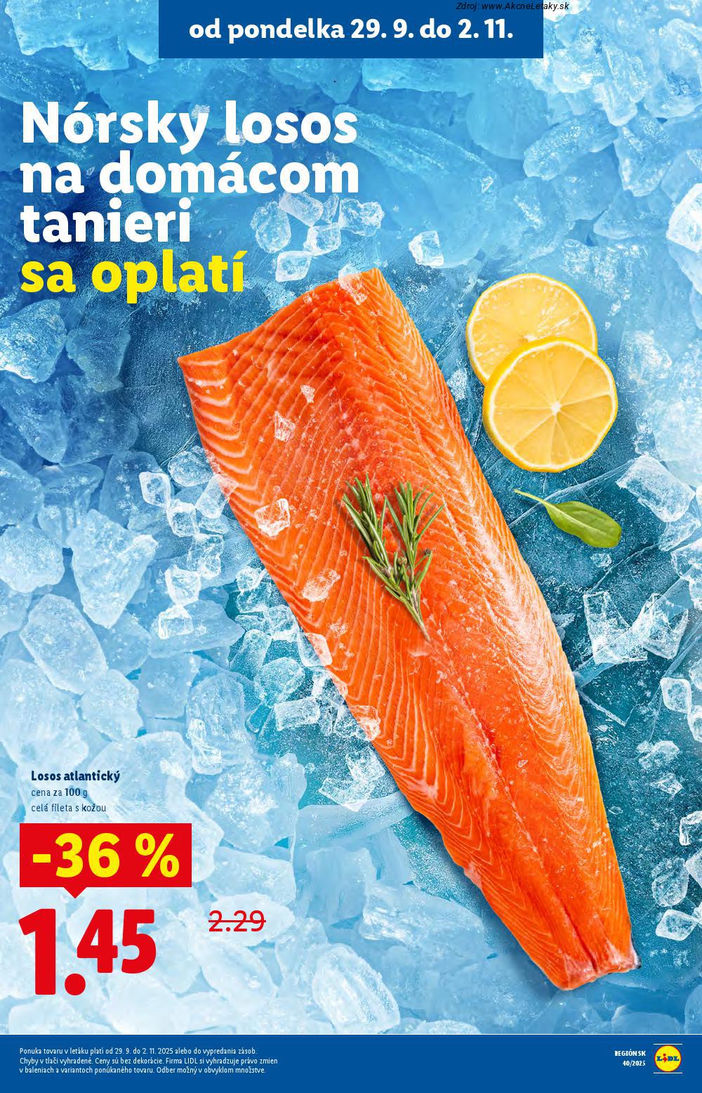 Leták Lidl (13. 10. - 19. 10. 2025) - strana 14 z 110