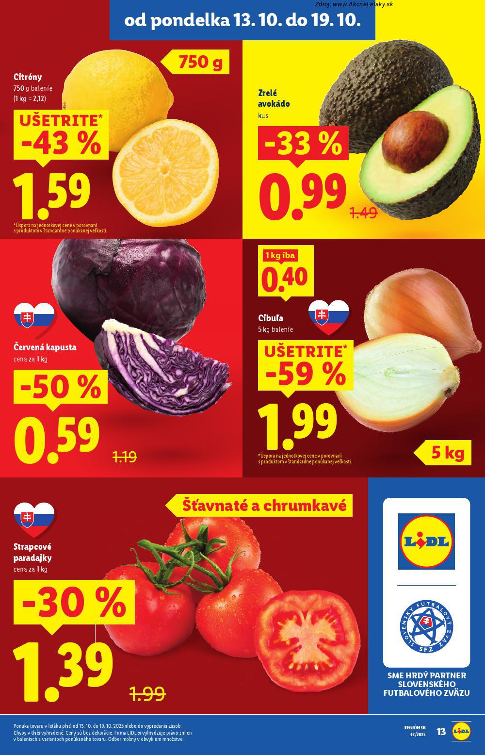 Leták Lidl (13. 10. - 19. 10. 2025) - strana 17 z 110