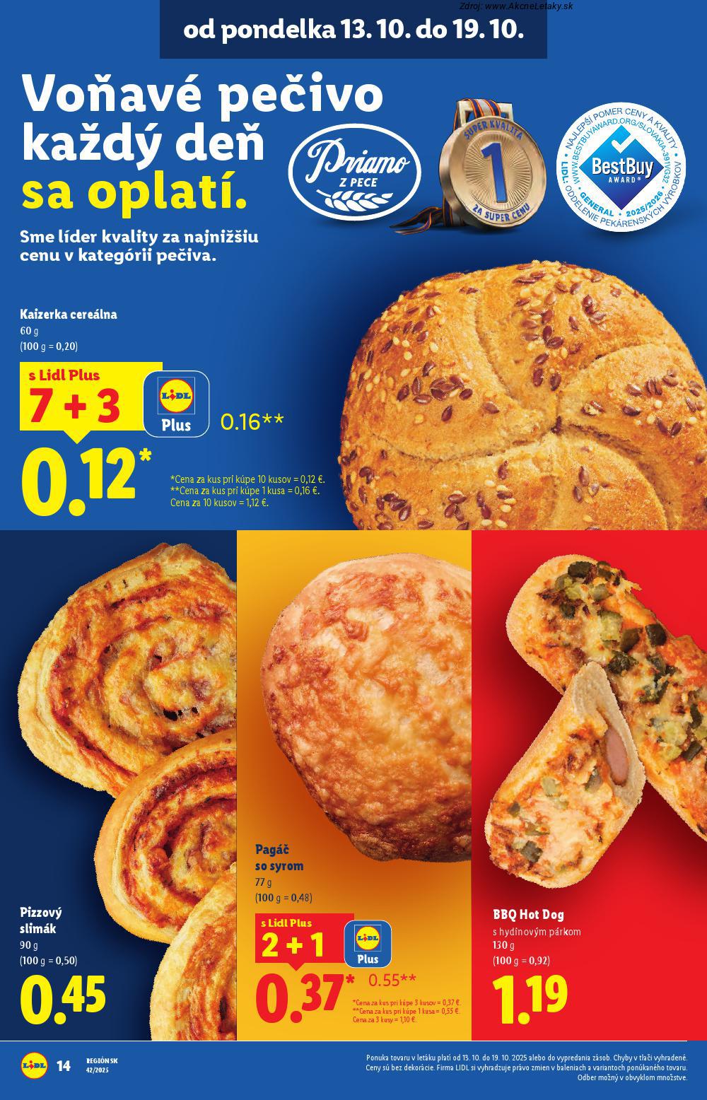 Leták Lidl (13. 10. - 19. 10. 2025) - strana 18 z 110