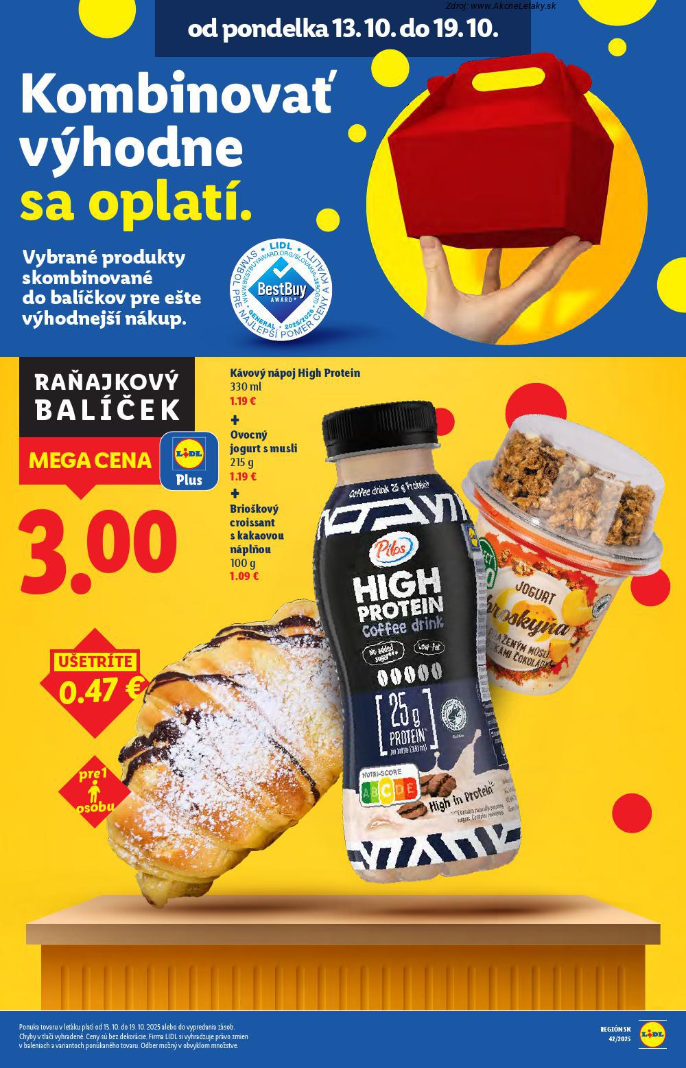 Leták Lidl (13. 10. - 19. 10. 2025) - strana 21 z 110