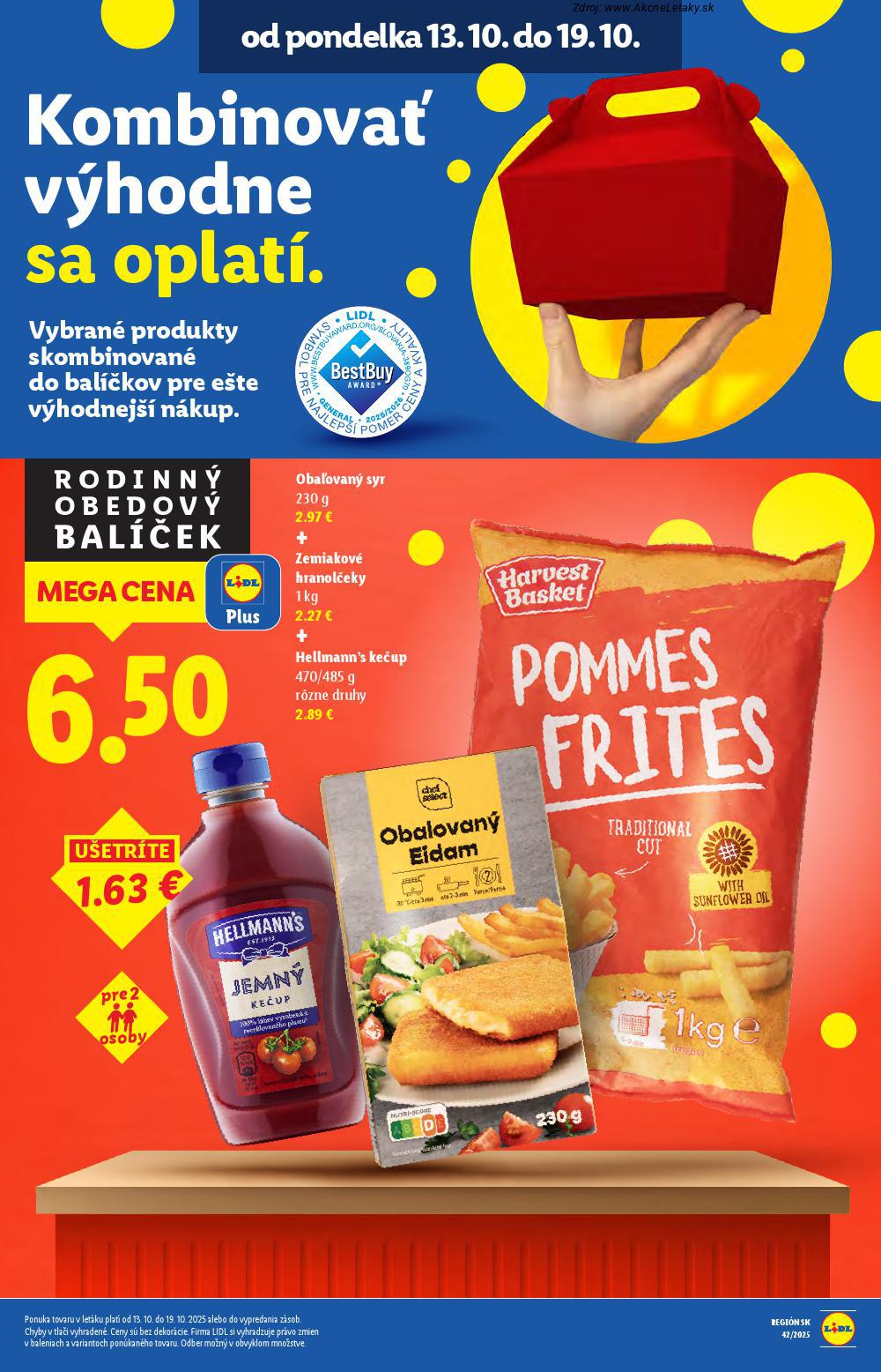 Leták Lidl (13. 10. - 19. 10. 2025) - strana 22 z 110