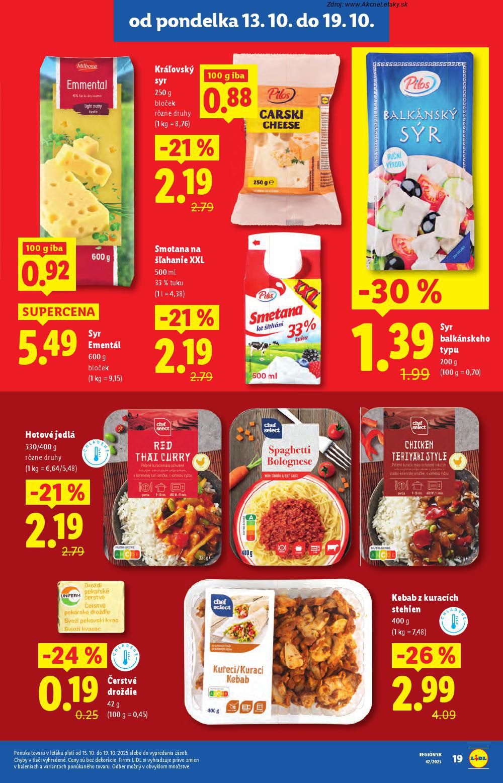 Leták Lidl (13. 10. - 19. 10. 2025) - strana 27 z 110