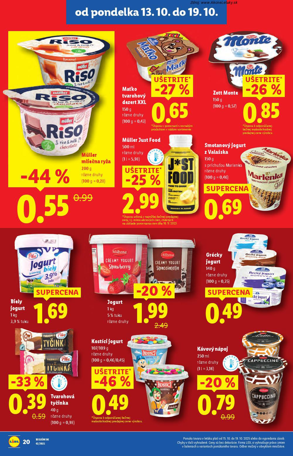Leták Lidl (13. 10. - 19. 10. 2025) - strana 28 z 110