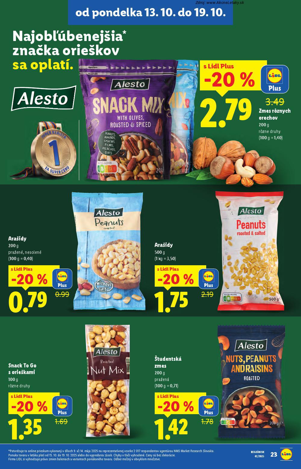 Leták Lidl (13. 10. - 19. 10. 2025) - strana 31 z 110