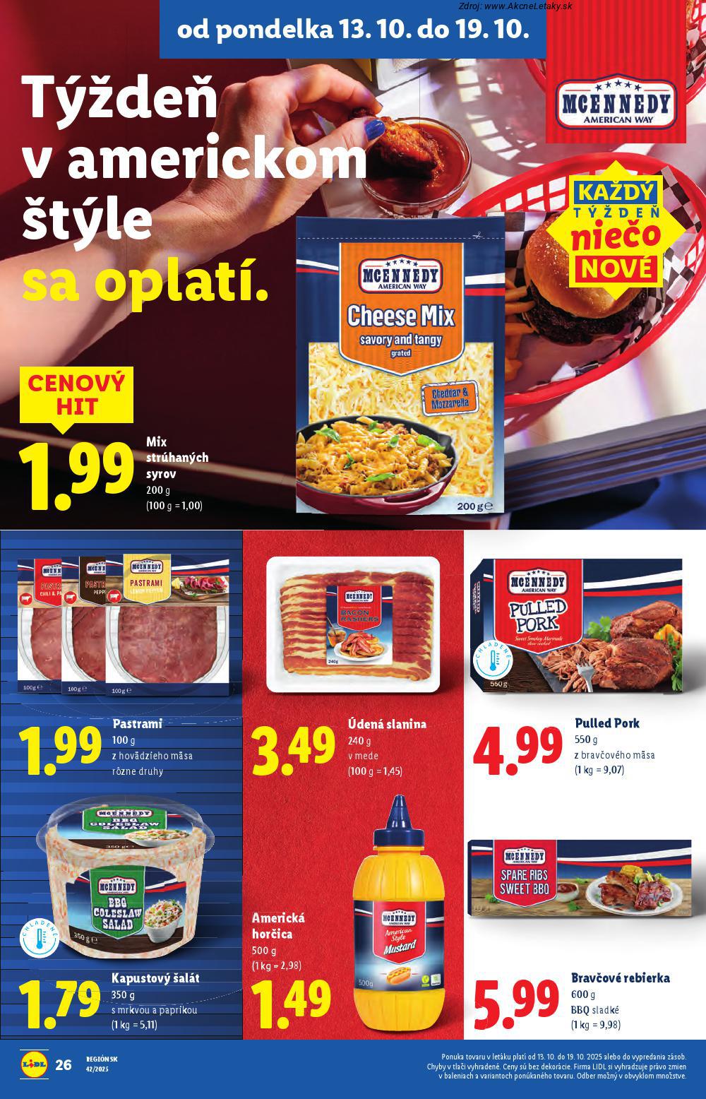 Leták Lidl (13. 10. - 19. 10. 2025) - strana 38 z 110