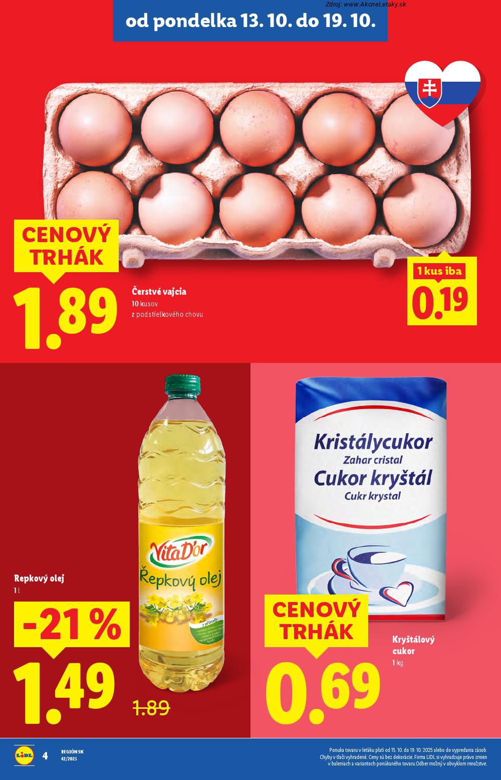 Leták Lidl (13. 10. - 19. 10. 2025) - strana 6 z 110