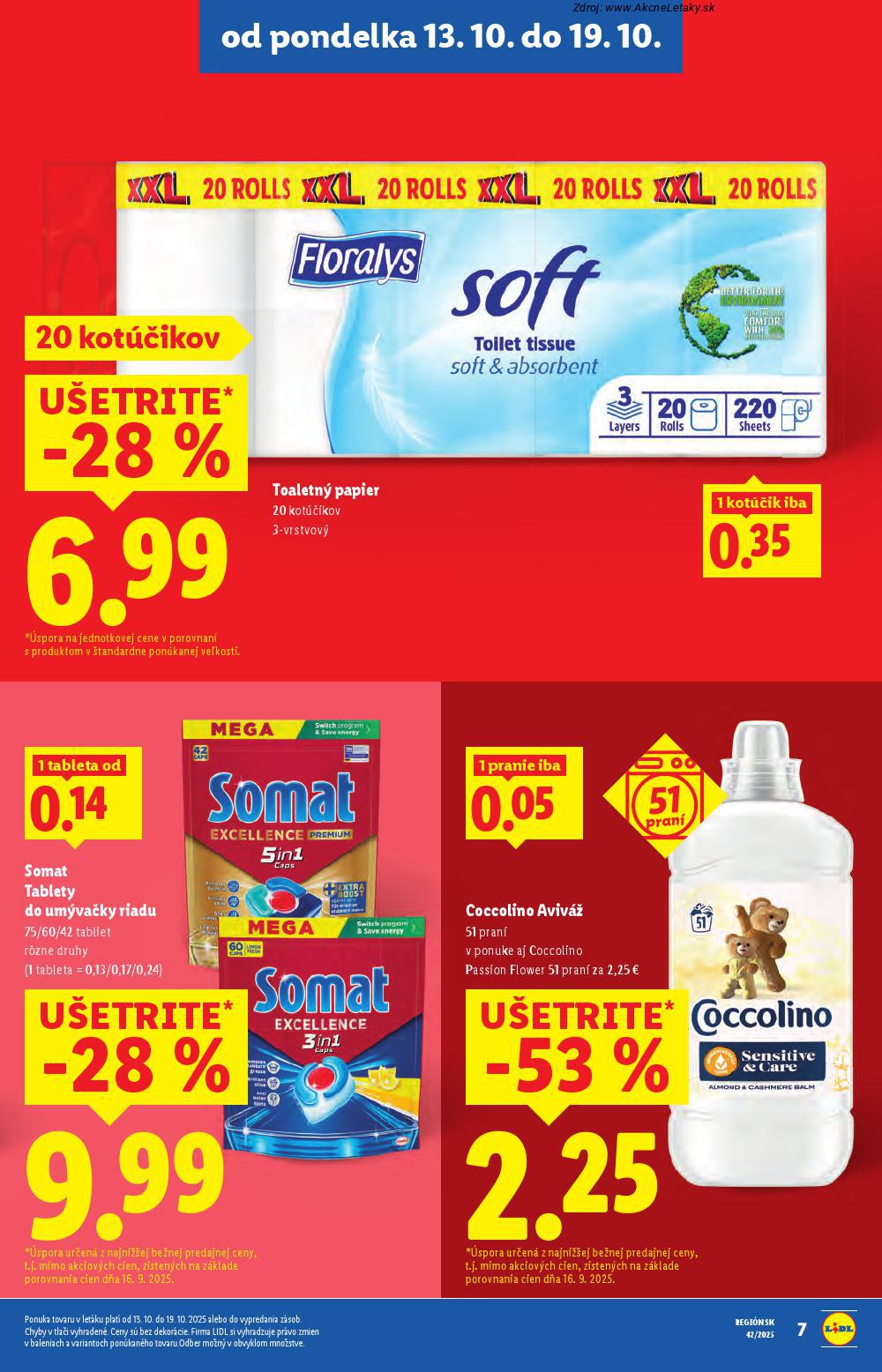 Leták Lidl (13. 10. - 19. 10. 2025) - strana 9 z 110