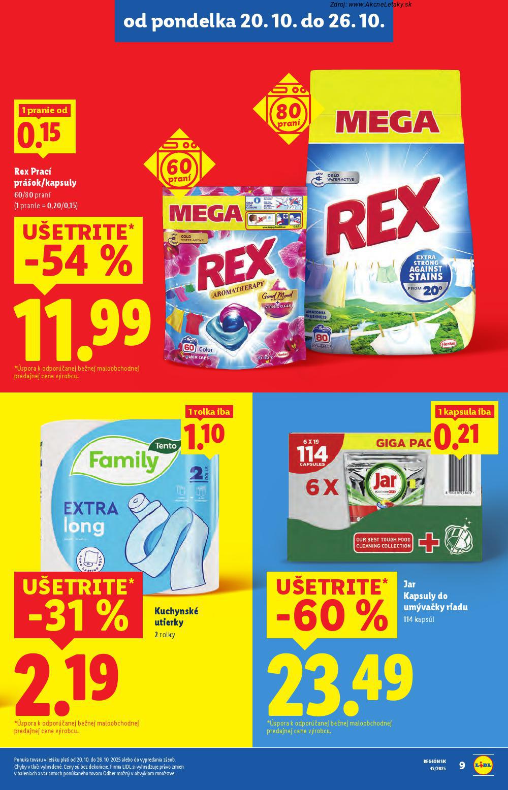 Leták Lidl (20. 10. - 26. 10. 2025) - strana 11 z 102