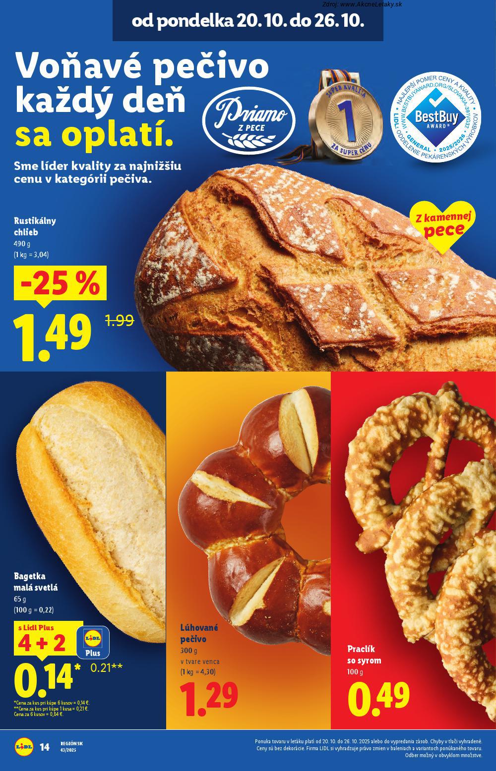 Leták Lidl (20. 10. - 26. 10. 2025) - strana 18 z 102