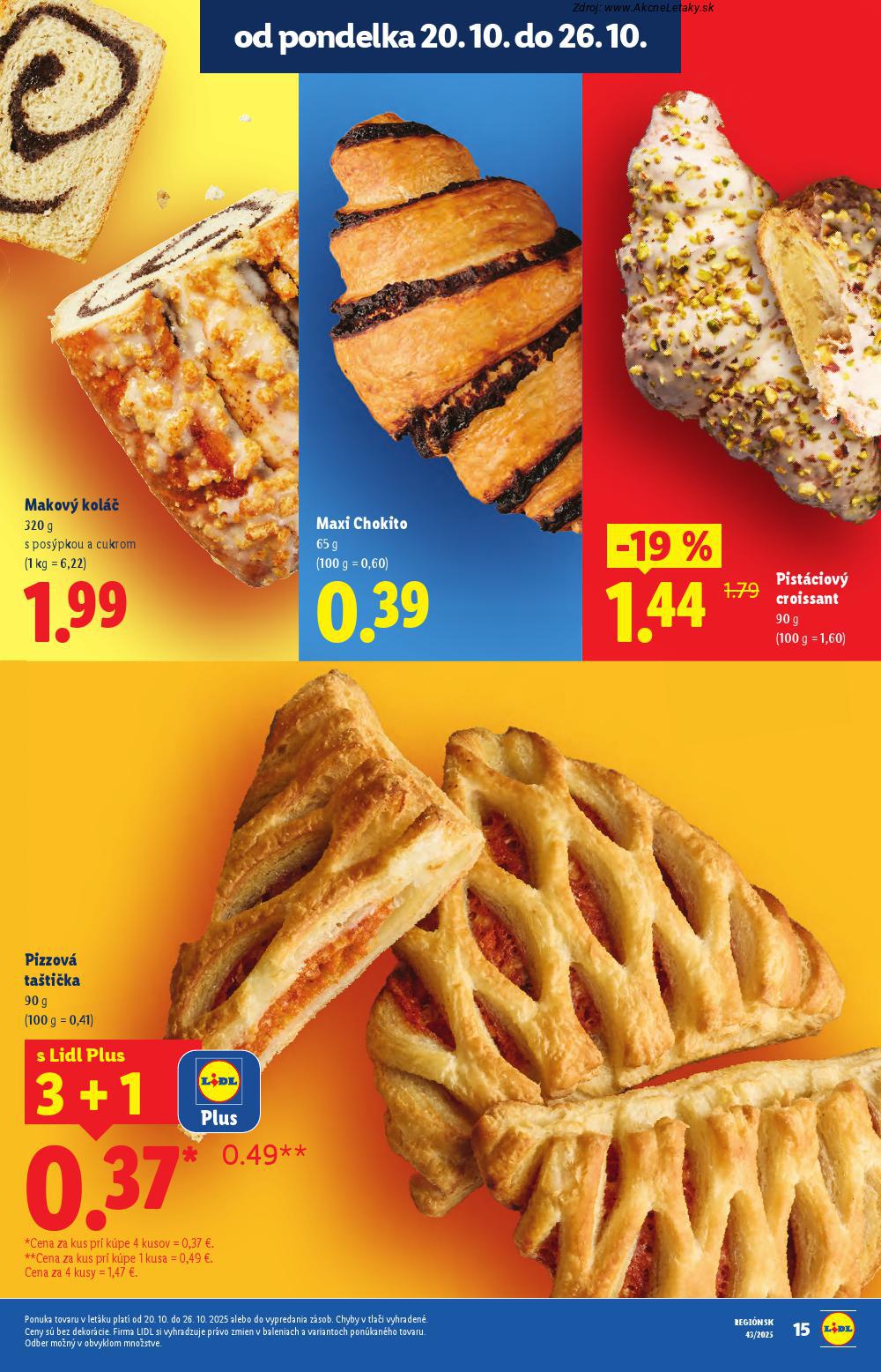 Leták Lidl (20. 10. - 26. 10. 2025) - strana 19 z 102