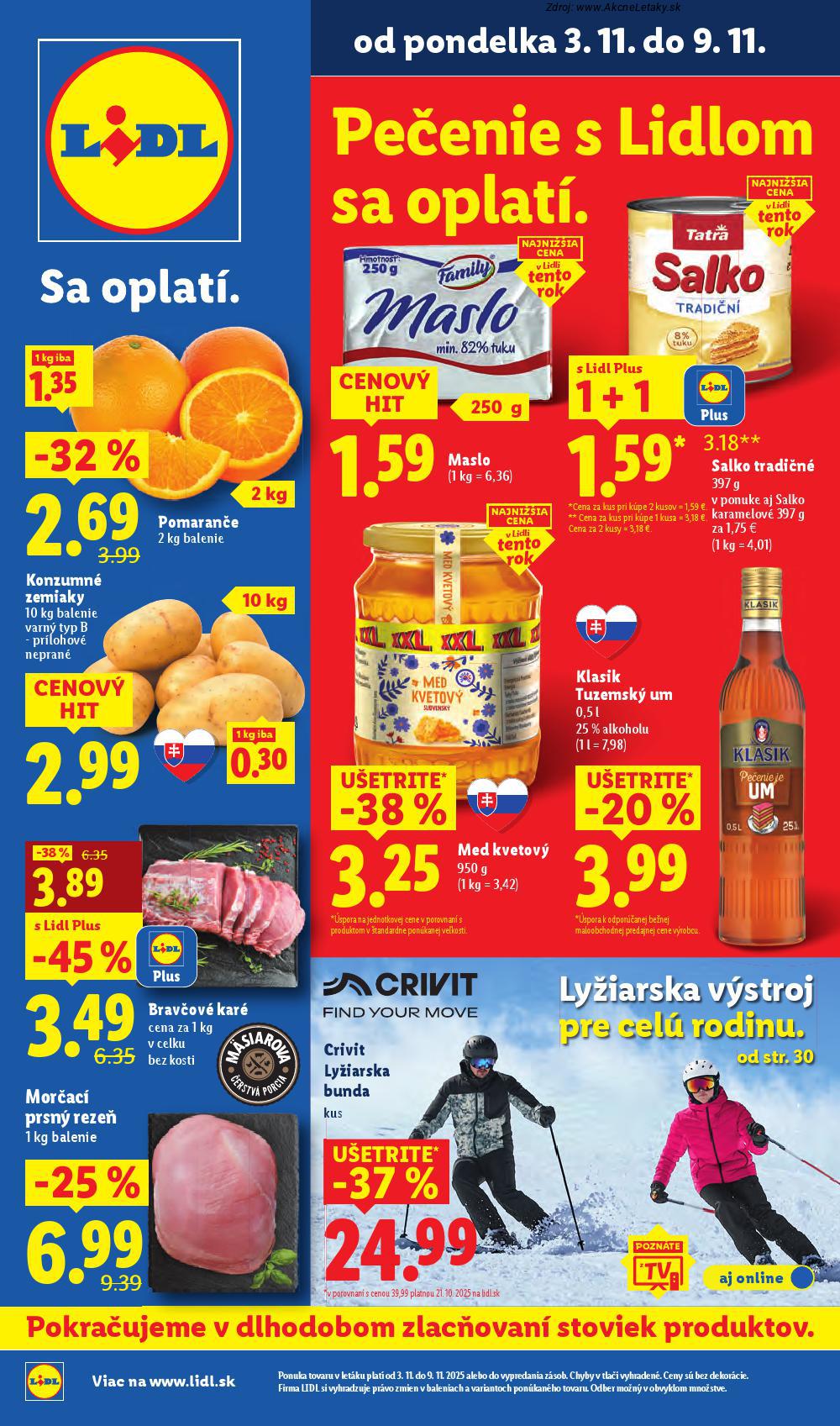 Leták Lidl - strana 1