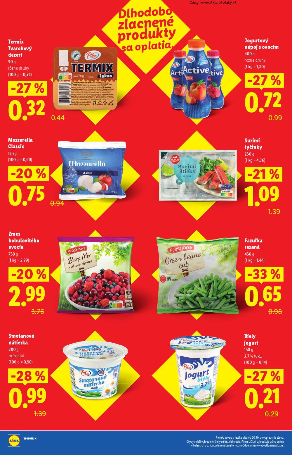 Leták Lidl (3. 11. - 9. 11. 2025) - strana 4 z 89