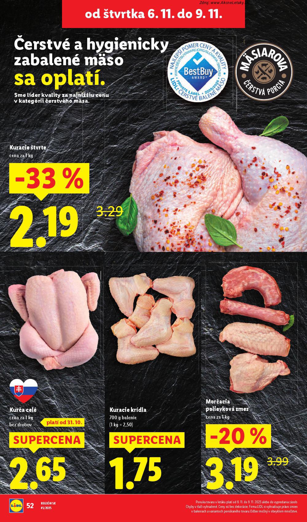 Leták Lidl (3. 11. - 9. 11. 2025) - strana 64 z 89