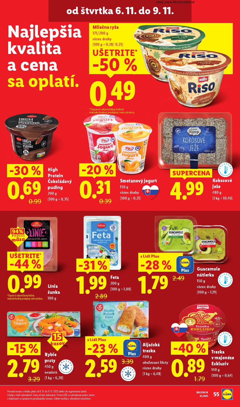 Leták Lidl (3. 11. - 9. 11. 2025) - strana 68 z 89