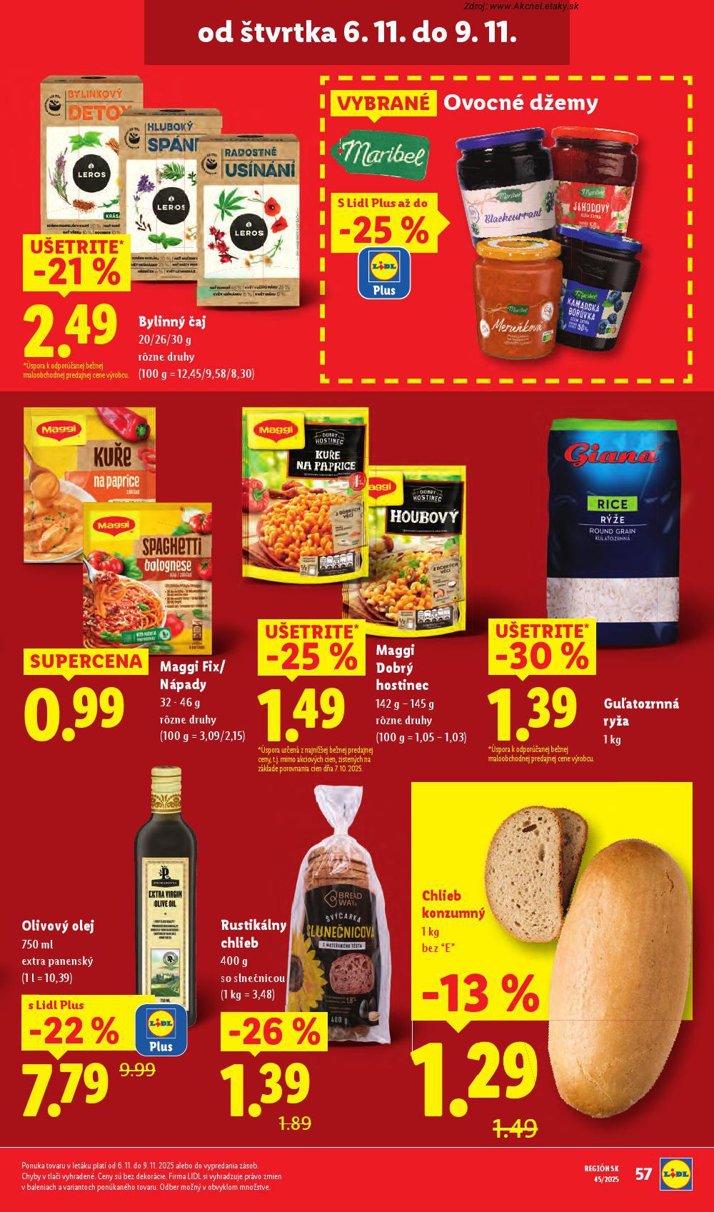 Leták Lidl (3. 11. - 9. 11. 2025) - strana 70 z 89