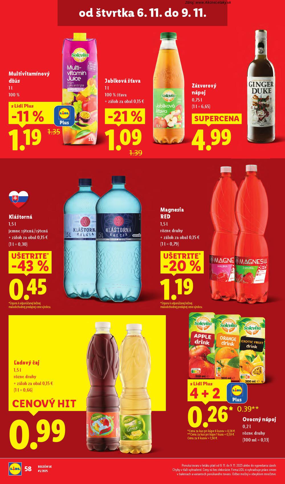 Leták Lidl (3. 11. - 9. 11. 2025) - strana 71 z 89