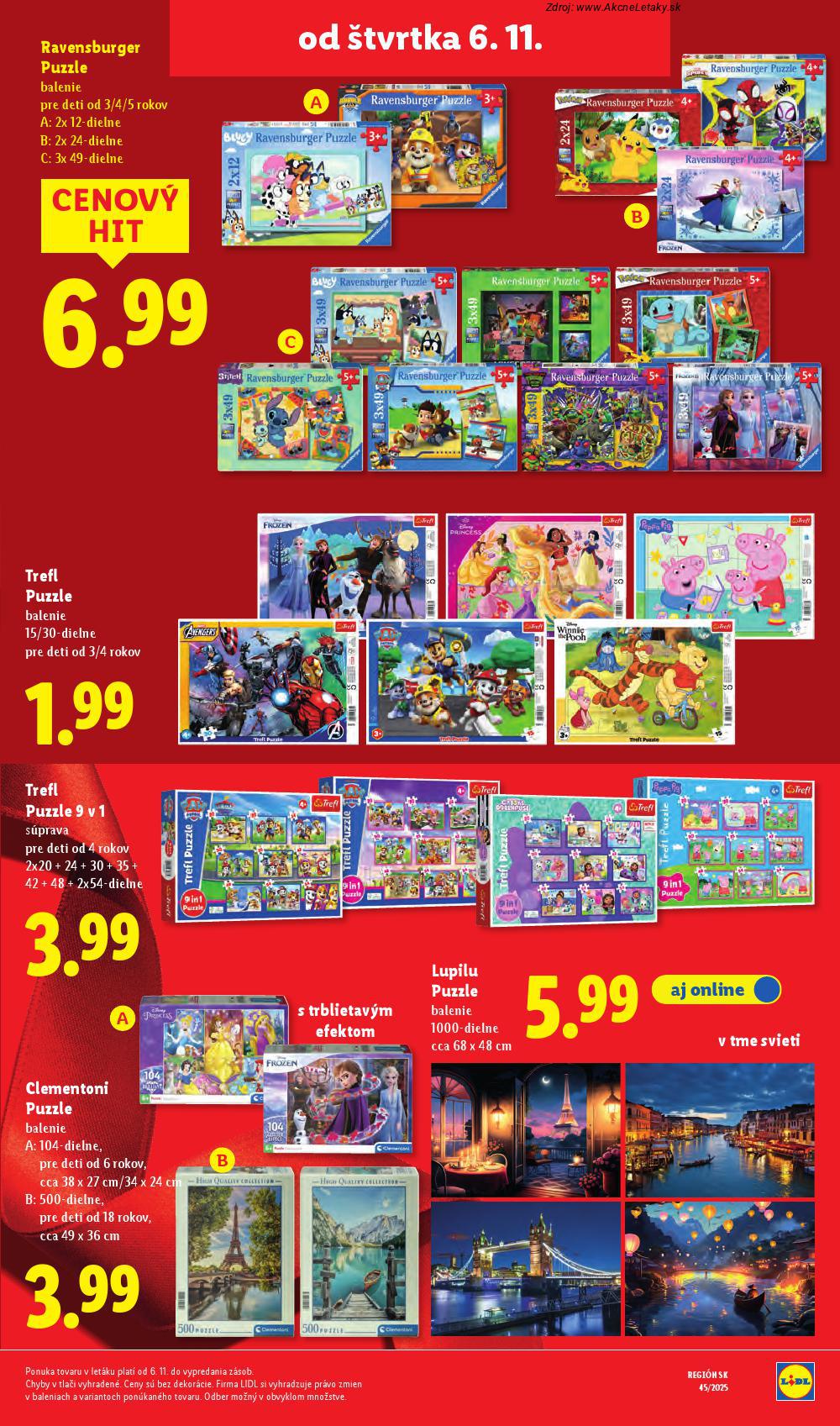 Leták Lidl (3. 11. - 9. 11. 2025) - strana 79 z 89