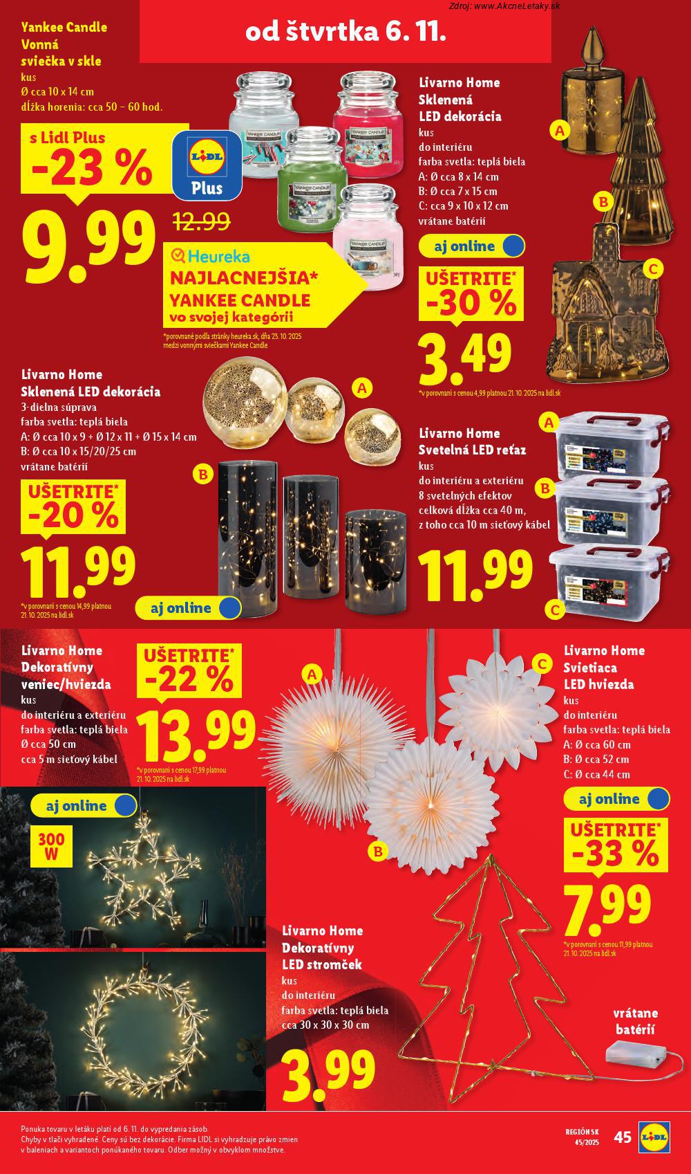 Leták Lidl (3. 11. - 9. 11. 2025) - strana 80 z 89