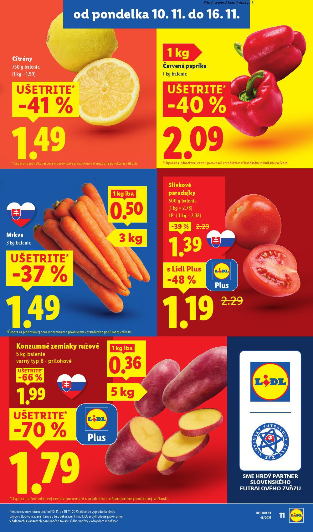 Leták Lidl (10. 11. - 16. 11. 2025) - strana 15 z 106