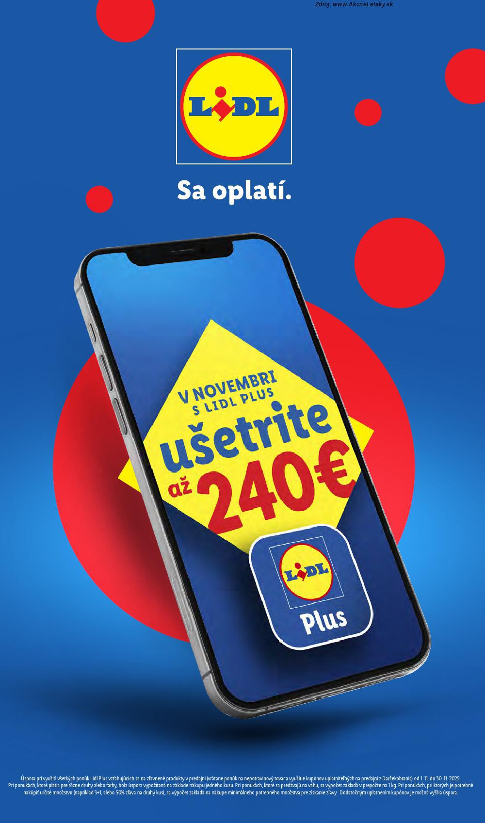 Leták Lidl (10. 11. - 16. 11. 2025) - strana 17 z 106