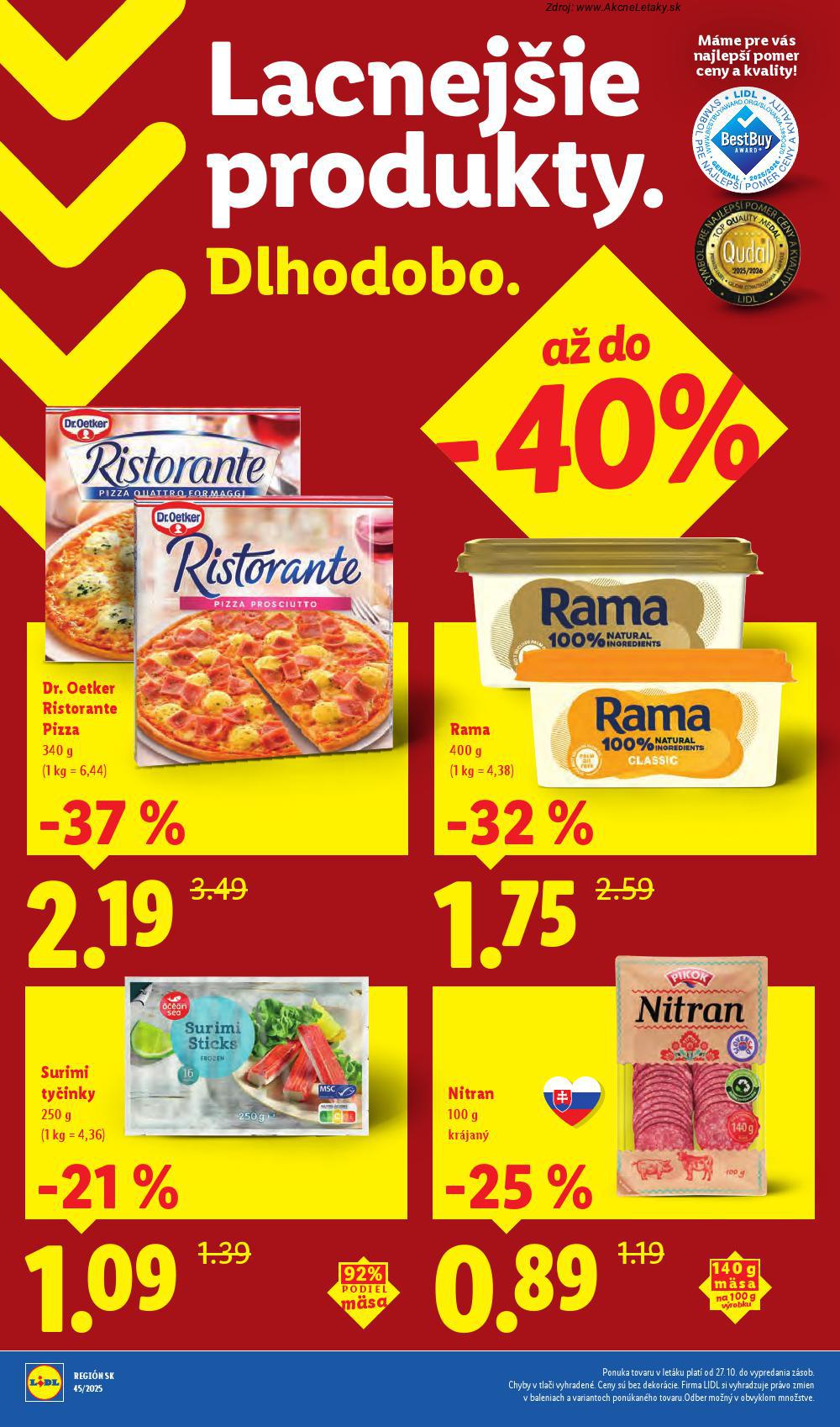 Leták Lidl (10. 11. - 16. 11. 2025) - strana 2 z 106