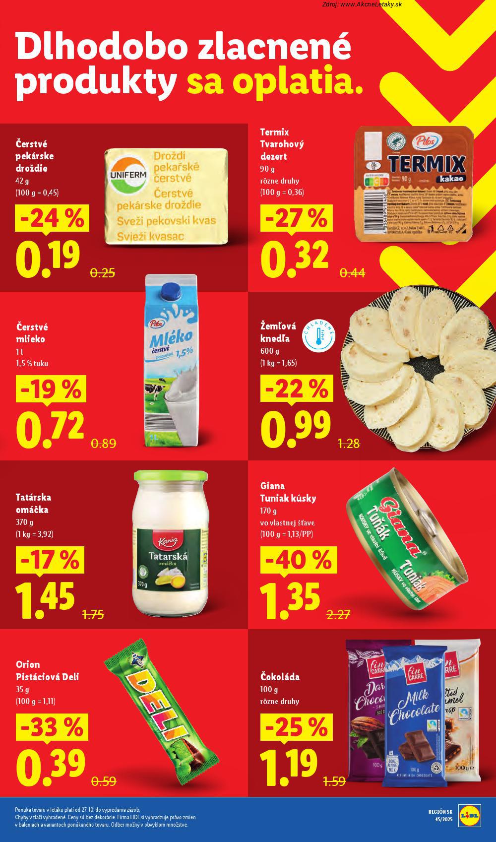 Leták Lidl (10. 11. - 16. 11. 2025) - strana 3 z 106