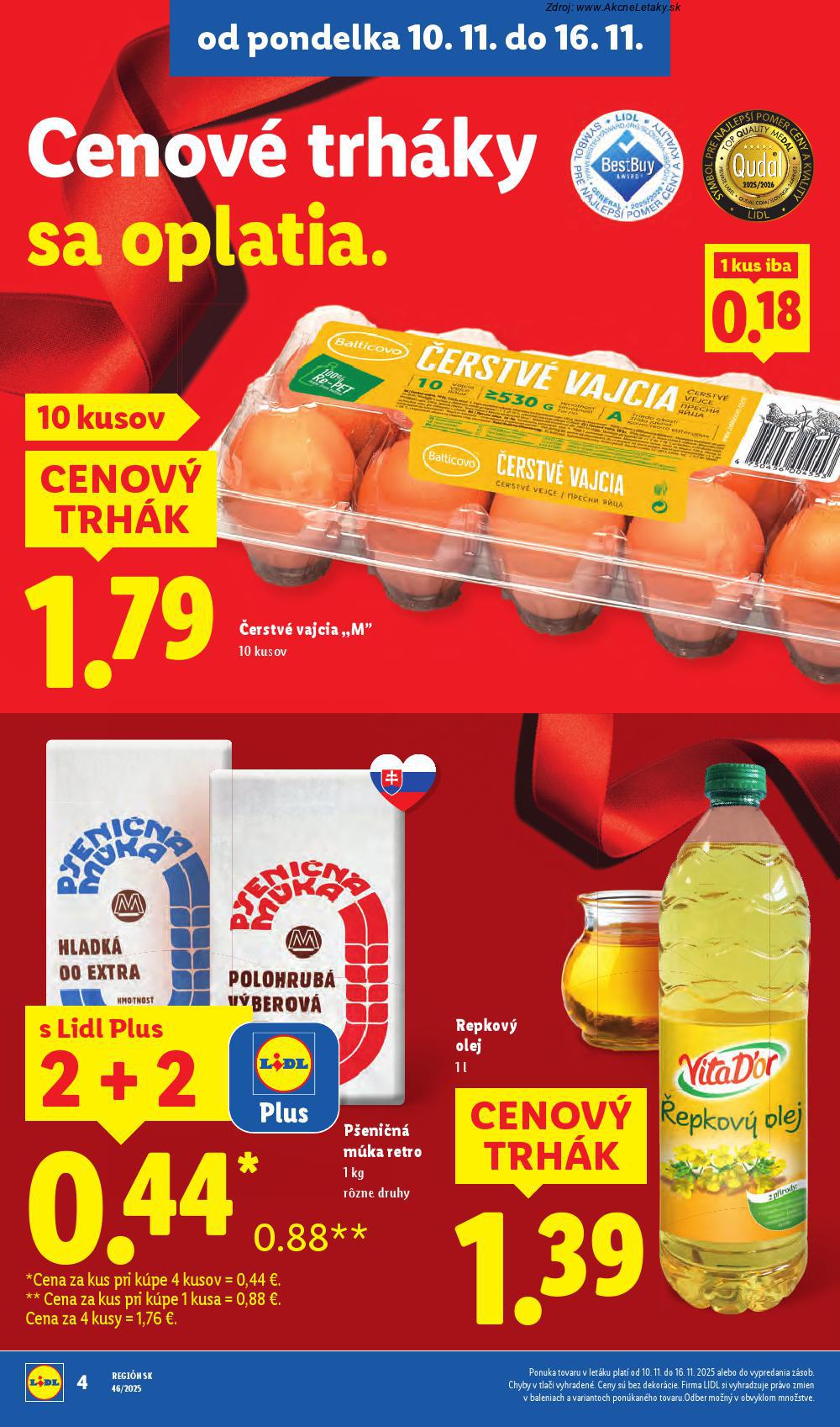 Leták Lidl (10. 11. - 16. 11. 2025) - strana 8 z 106
