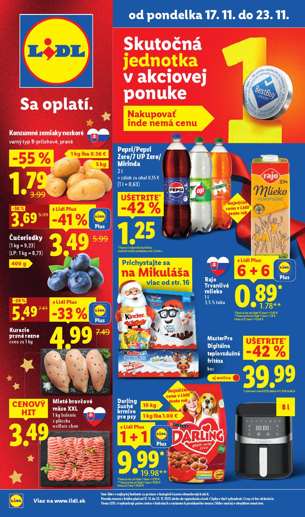 Leták Lidl - strana 1