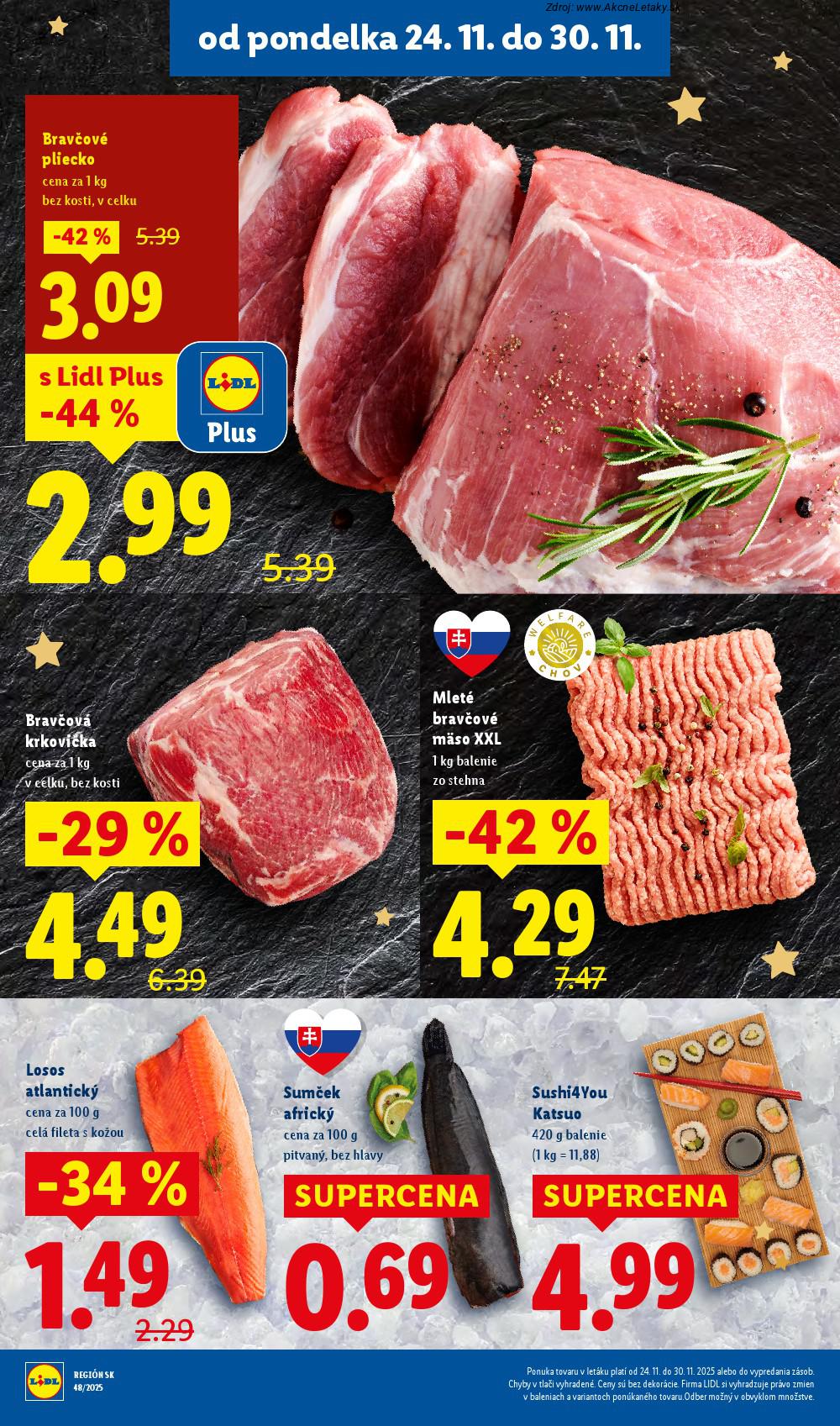 Leták Lidl (24. 11. - 30. 11. 2025) - strana 11 z 90