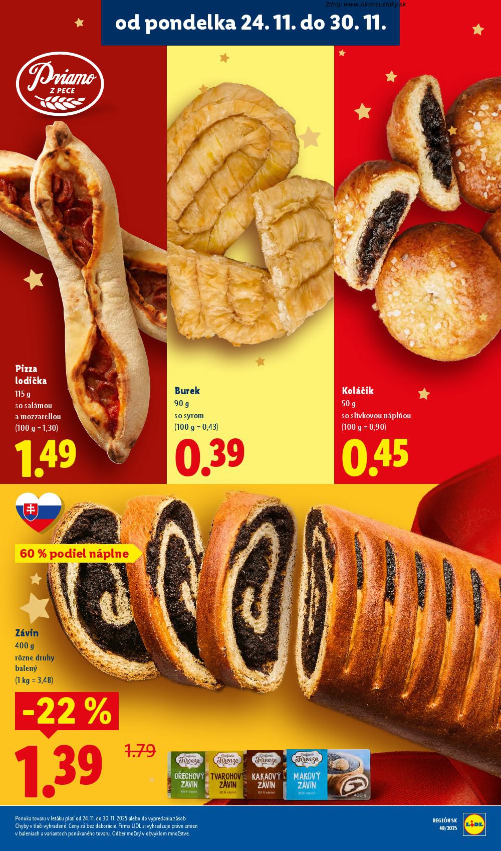 Leták Lidl (24. 11. - 30. 11. 2025) - strana 13 z 90