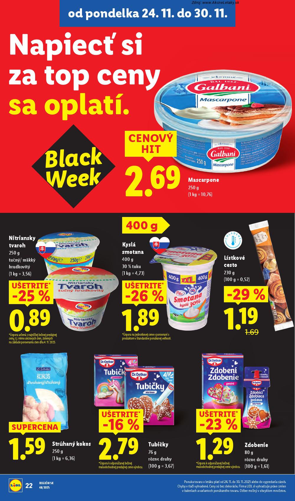 Leták Lidl (24. 11. - 30. 11. 2025) - strana 24 z 90