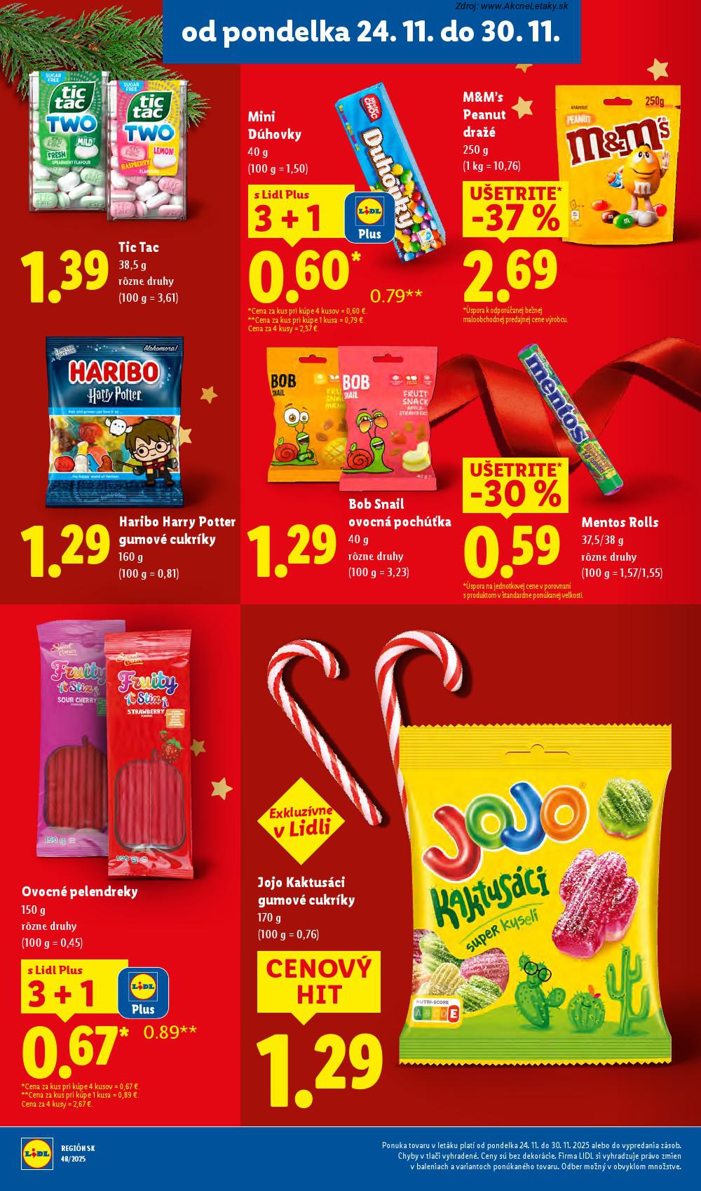 Leták Lidl (24. 11. - 30. 11. 2025) - strana 28 z 90