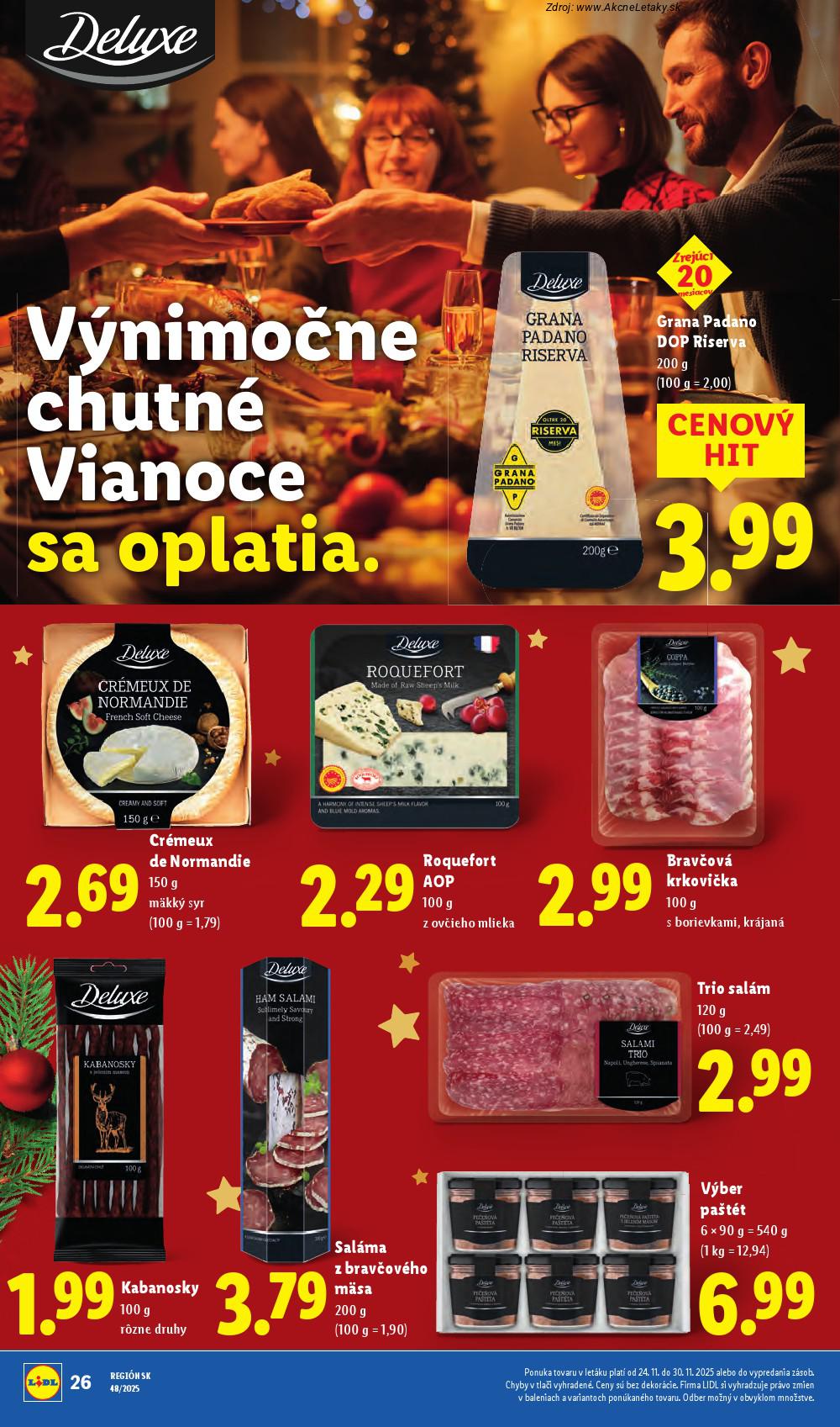 Leták Lidl (24. 11. - 30. 11. 2025) - strana 30 z 90