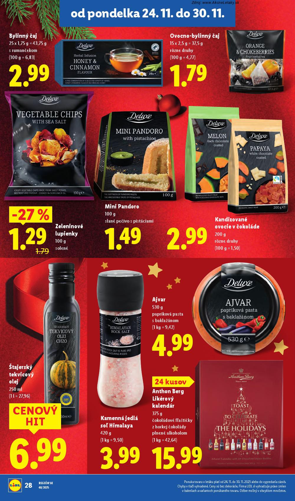 Leták Lidl (24. 11. - 30. 11. 2025) - strana 32 z 90