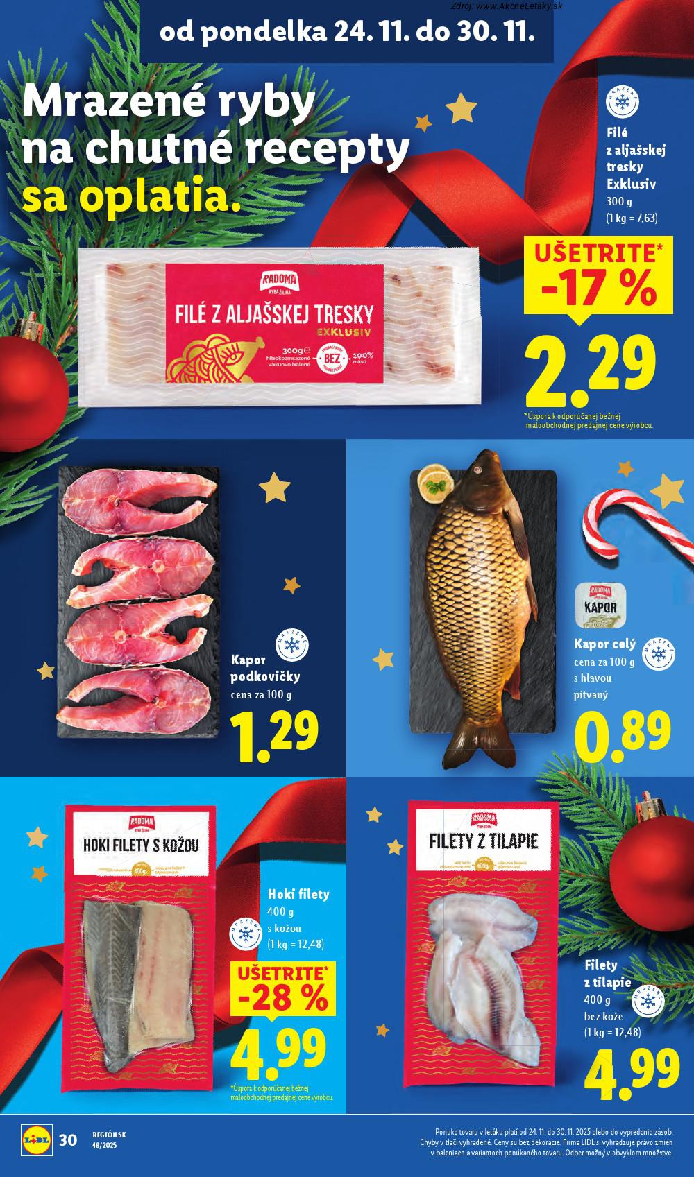 Leták Lidl (24. 11. - 30. 11. 2025) - strana 34 z 90