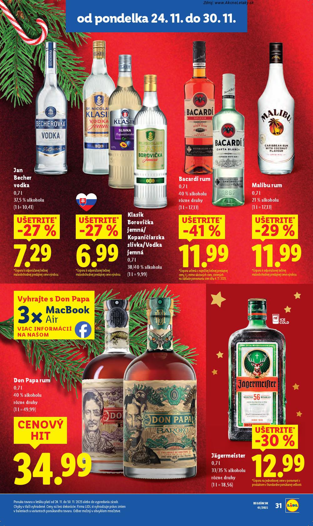 Leták Lidl (24. 11. - 30. 11. 2025) - strana 35 z 90